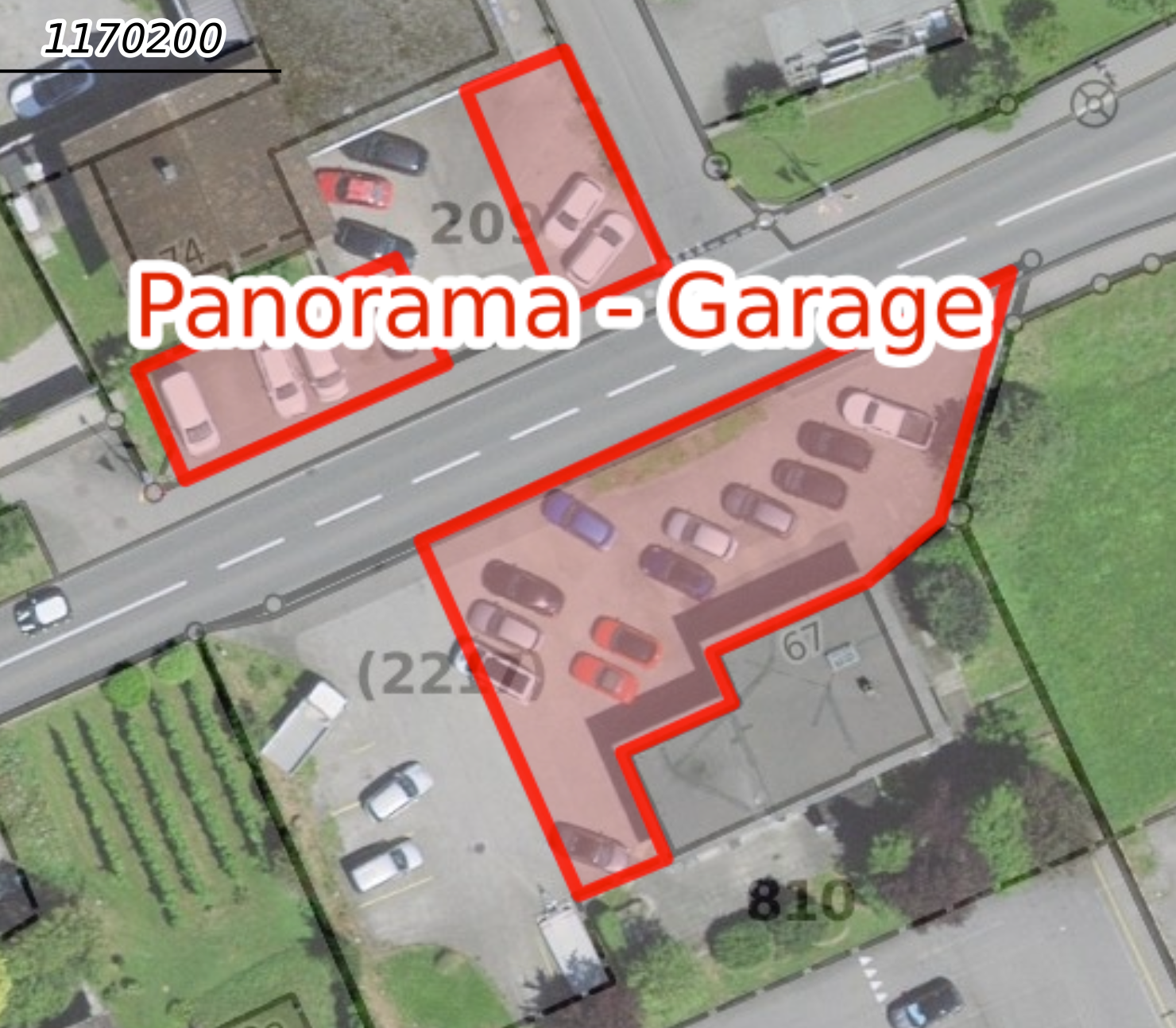 Parkzonen Panorama Garage